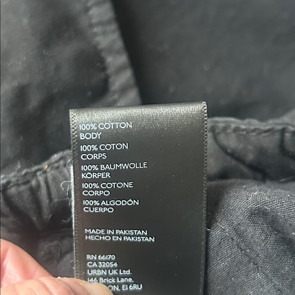 Free People Black Drawstring Jogger Pants - Fit like Medium - Tall length - Picture 13 of 13